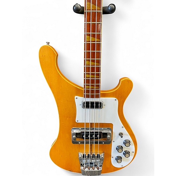 Vintage 1970s Rickenbacker 4001 Natural Electric Bass Guitar