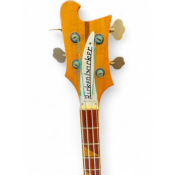 Vintage 1970s Rickenbacker 4001 Natural Electric Bass Guitar