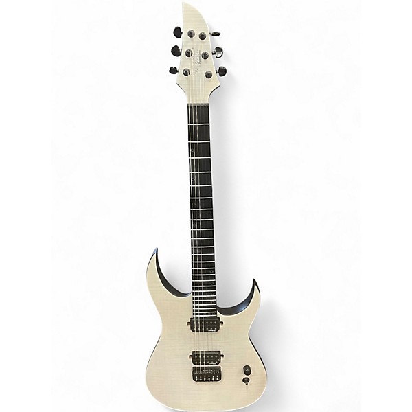 Used Schecter Guitar Research KM6 MKIII Legacy white Solid Body Electric Guitar