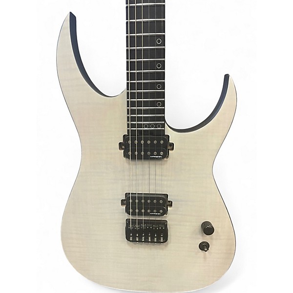 Used Schecter Guitar Research KM6 MKIII Legacy white Solid Body Electric Guitar