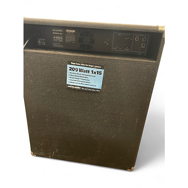 Used Acoustic B200MKII 200W 1x15 Bass Combo Amp