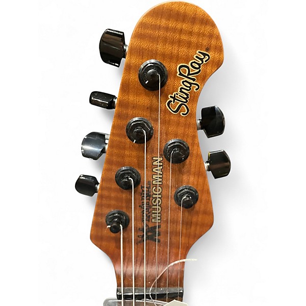 Used Ernie Ball Music Man Stingray HT Raspberry Burst Solid Body Electric Guitar