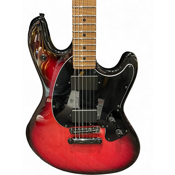 Used Ernie Ball Music Man Stingray HT Raspberry Burst Solid Body Electric Guitar