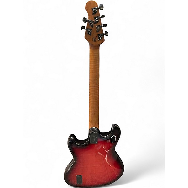 Used Ernie Ball Music Man Stingray HT Raspberry Burst Solid Body Electric Guitar