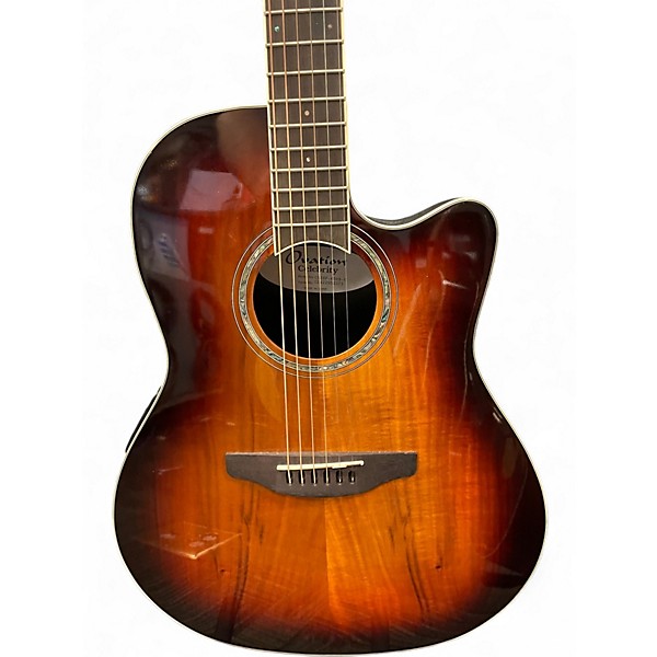 Used Ovation CS28P KOA Acoustic Electric Guitar