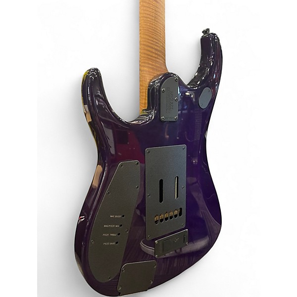 Used Ernie Ball Music Man JP15 John Petrucci Signature quilted nebula burst Solid Body Electric Guitar