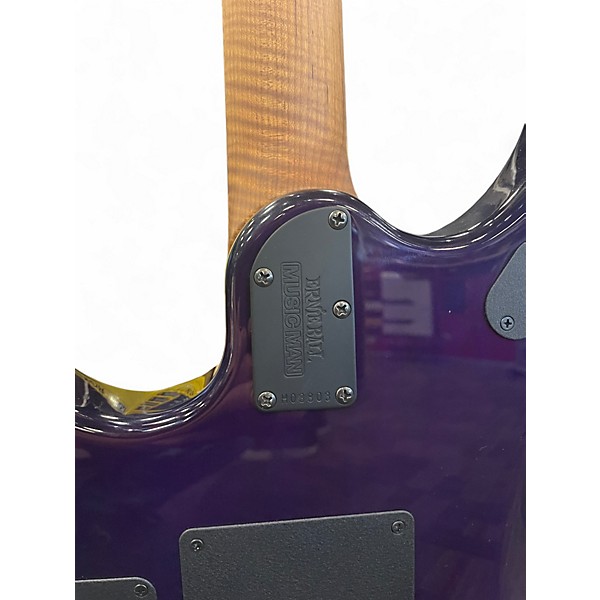 Used Ernie Ball Music Man JP15 John Petrucci Signature quilted nebula burst Solid Body Electric Guitar