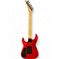 Used Jackson JS34Q Dinky Trans Red Solid Body Electric Guitar
