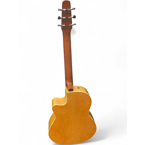 Used Seagull Performer CW Folk Natural Acoustic Electric Guitar