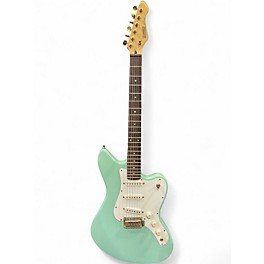 Used Hohner JT60 Surf Green Solid Body Electric Guitar