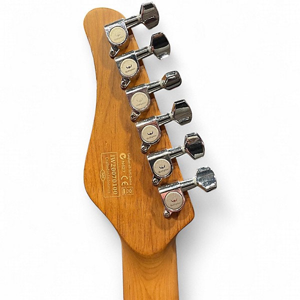 Used Schecter Guitar Research PT PRO Blue Burst Solid Body Electric Guitar