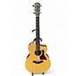 Used Taylor 214 QS DLX Natural Acoustic Electric Guitar thumbnail
