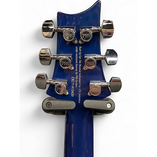 Used PRS SE Standard 24 BLUE Solid Body Electric Guitar