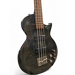 Used ESP ESP LTD EC-154dDX SEE THRU BLACK Electric Bass Guitar