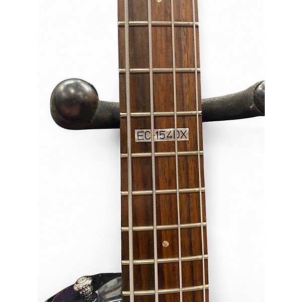 Used ESP ESP LTD EC-154dDX SEE THRU BLACK Electric Bass Guitar