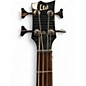 Used ESP ESP LTD EC-154dDX SEE THRU BLACK Electric Bass Guitar