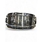Vintage 1960s Slingerland 14in FESTIVAL SNARE Silver Drum thumbnail