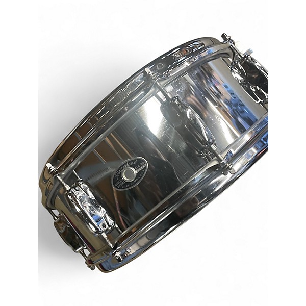 Vintage 1970s Slingerland 14in festival snare Silver Drum