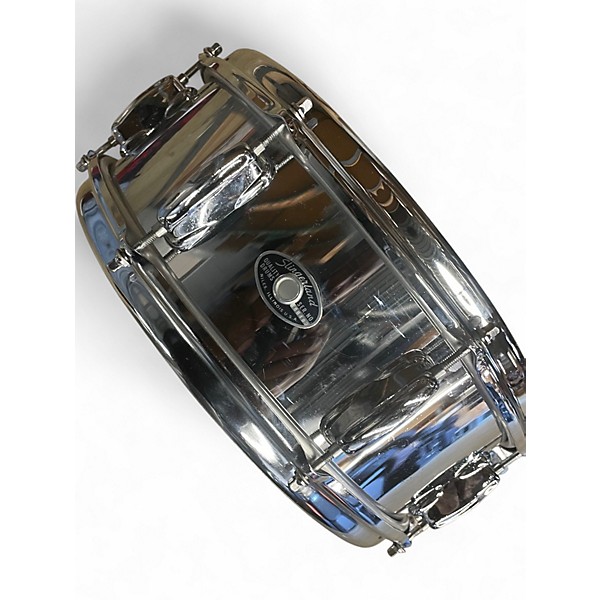 Vintage 1970s Slingerland 14in festival snare Silver Drum