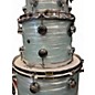 Used DW 4 Piece COLLECTORS SERIES OYSTER BLUE Drum Kit