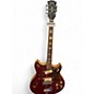 Used Kent Semi Hollow Trans Red Hollow Body Electric Guitar thumbnail