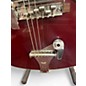 Used Kent Semi Hollow Trans Red Hollow Body Electric Guitar
