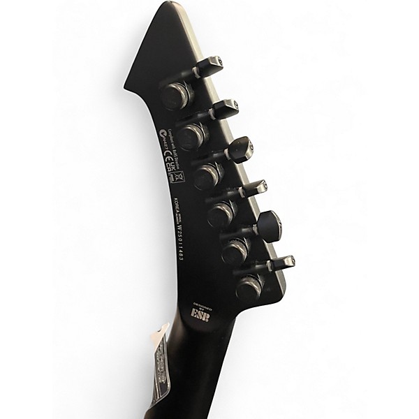 Used ESP LTD James Hetfield Snakebyte Black Solid Body Electric Guitar