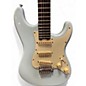 Used Schecter Guitar Research NICK JOHNSTON POWDER BLUE Solid Body Electric Guitar