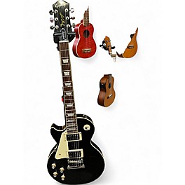 Used Epiphone Les Paul Standard Black Solid Body Electric Guitar