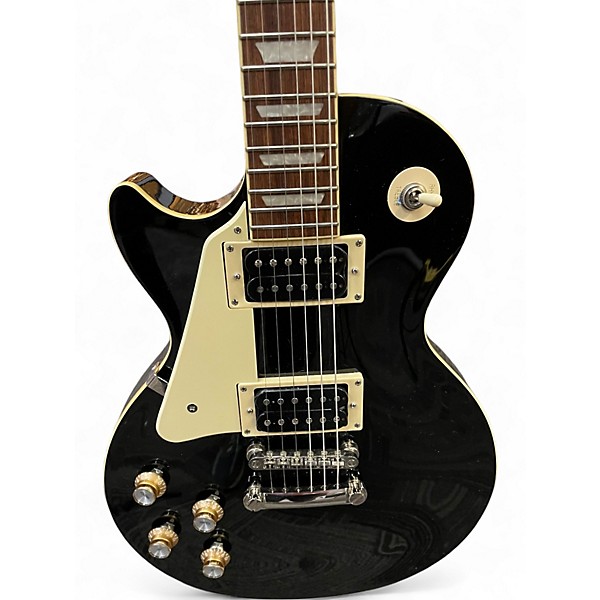 Used Epiphone Les Paul Standard Black Solid Body Electric Guitar