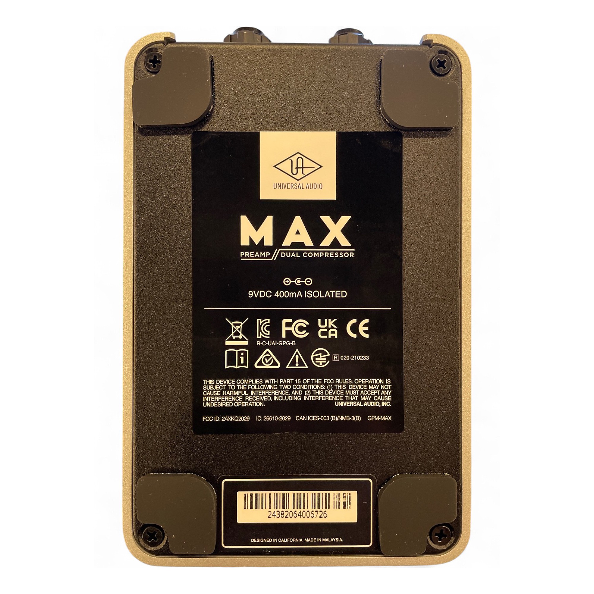 Used Universal Audio UAFX Max Effect Pedal | Guitar Center
