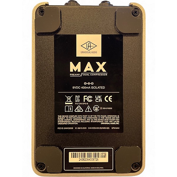 Used Universal Audio UAFX Max Effect Pedal