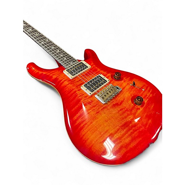 Used 2015 PRS Custom 24 Artist 30th Anniversary blood orange Solid Body Electric Guitar