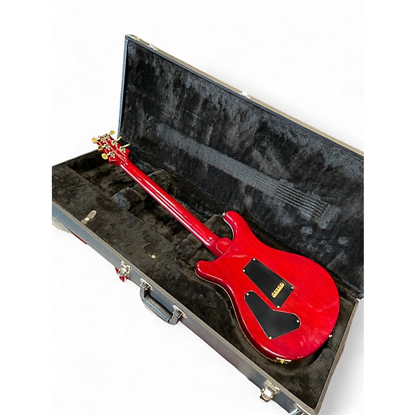 Used 2015 PRS Custom 24 Artist 30th Anniversary blood orange Solid Body Electric Guitar