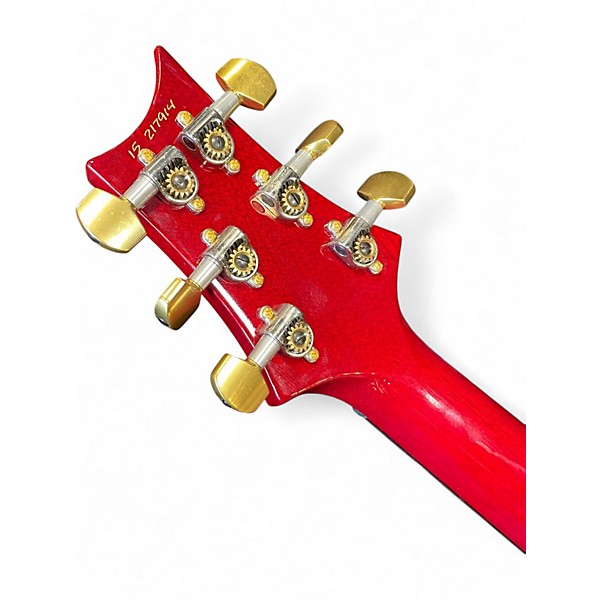 Used 2015 PRS Custom 24 Artist 30th Anniversary blood orange Solid Body Electric Guitar