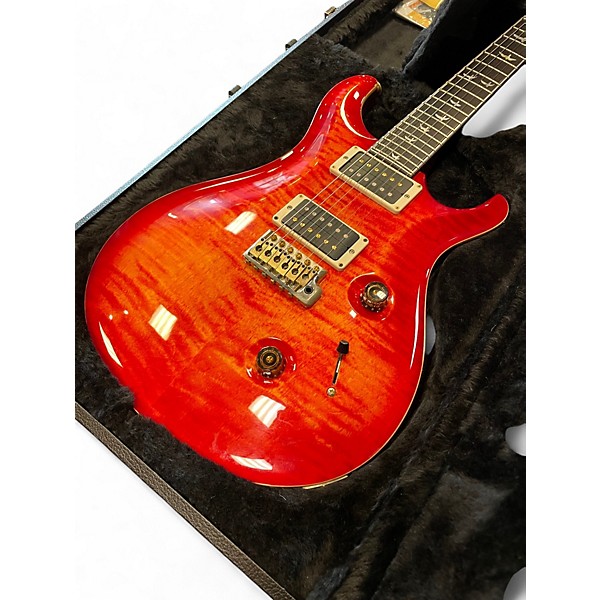 Used 2015 PRS Custom 24 Artist 30th Anniversary blood orange Solid Body Electric Guitar