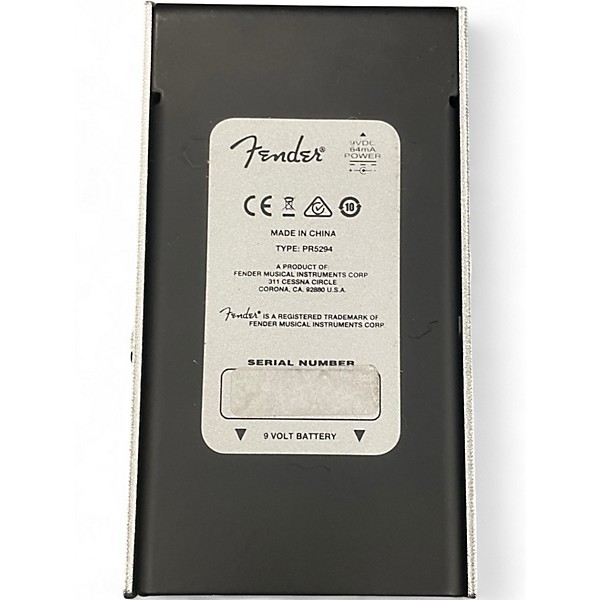 Used Fender Level Set Buffer Effect Pedal