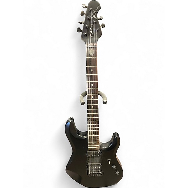Used Sterling by Music Man JP70 John Petrucci Signature Black Solid Body Electric Guitar