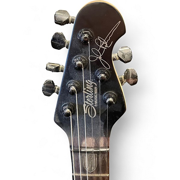 Used Sterling by Music Man JP70 John Petrucci Signature Black Solid Body Electric Guitar