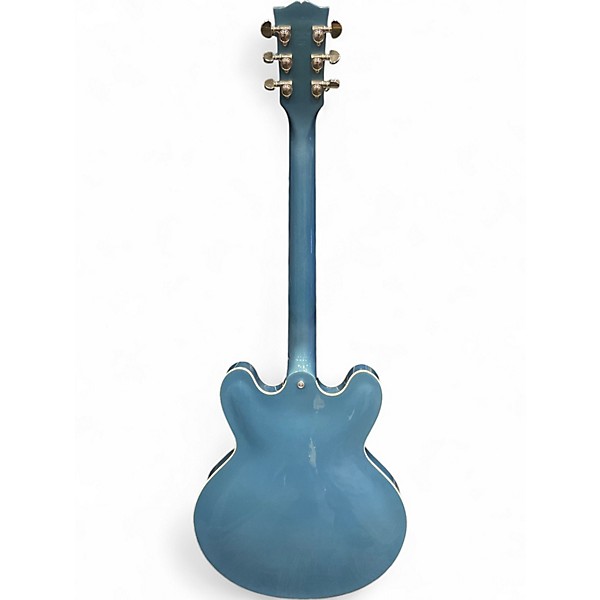 Used Gibson ES335 Memphis Blue Hollow Body Electric Guitar