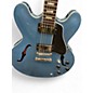 Used Gibson ES335 Memphis Blue Hollow Body Electric Guitar