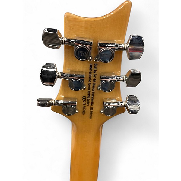 Used PRS SE Custom 24 Trans Purple Solid Body Electric Guitar