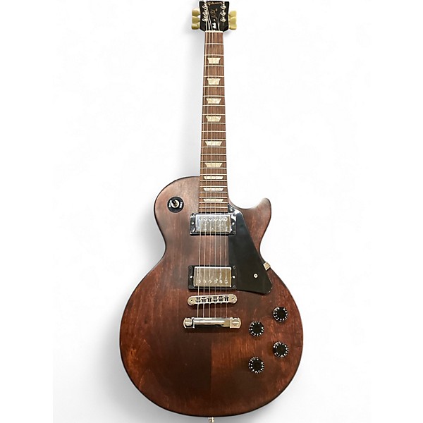Used Gibson Les Paul Studio Worn Brown Solid Body Electric Guitar