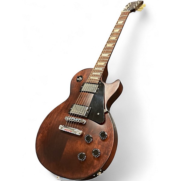 Used Gibson Les Paul Studio Worn Brown Solid Body Electric Guitar