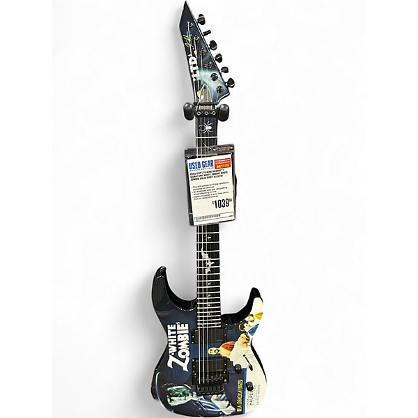 Used ESP LTD Kirk Hammett Signature White Zombie White