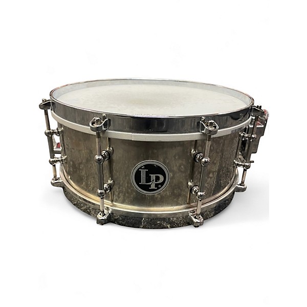 Used LP 13in Stainless Steel Salsa Snare Steel Drum