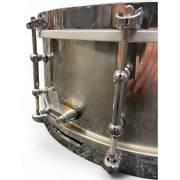 Used LP 13in Stainless Steel Salsa Snare Steel Drum