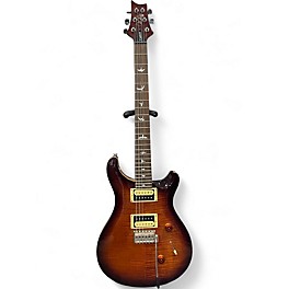 Used PRS SE Custom 24 2 Tone Sunburst Solid Body Electric Guitar