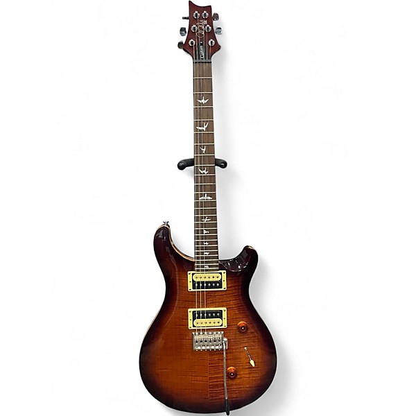 Used PRS SE Custom 24 2 Tone Sunburst Solid Body Electric Guitar