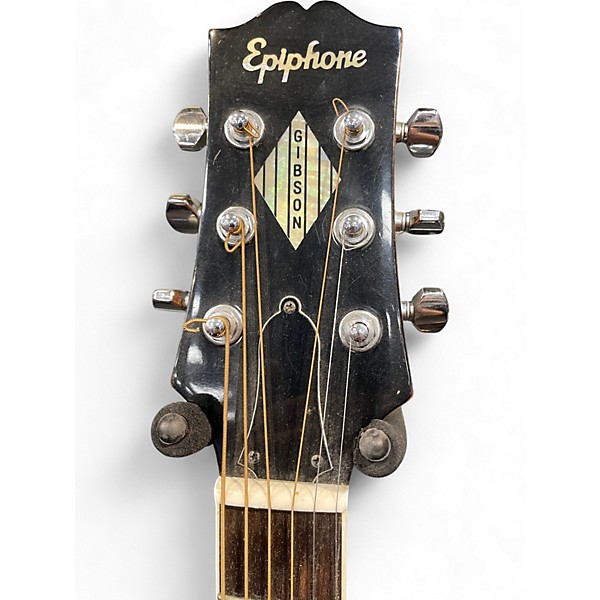 Used 1980s Epiphone NV-6RS Natural Acoustic Guitar